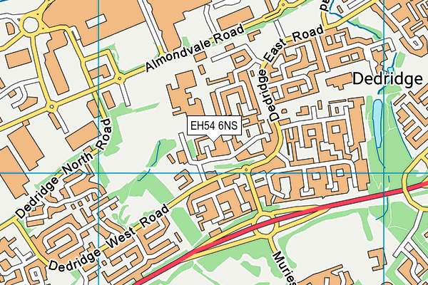 EH54 6NS map - OS VectorMap District (Ordnance Survey) EH54 6NS map - OS VectorMap District (Ordnance Survey)