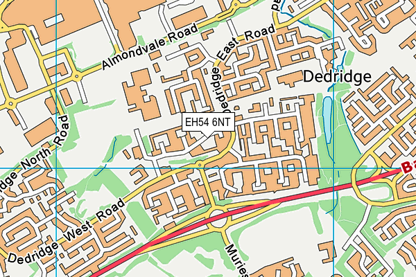 EH54 6NT map - OS VectorMap District (Ordnance Survey) EH54 6NT map - OS VectorMap District (Ordnance Survey)