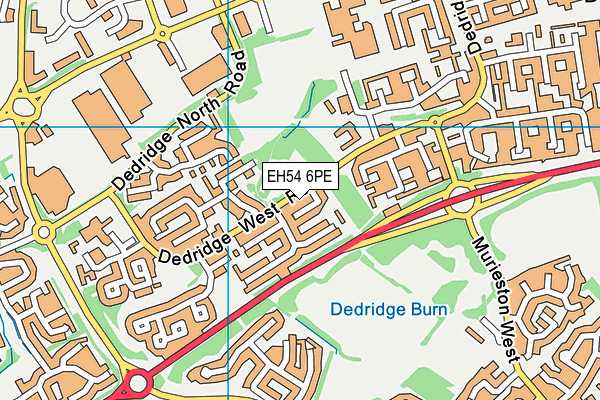 EH54 6PE map - OS VectorMap District (Ordnance Survey) EH54 6PE map - OS VectorMap District (Ordnance Survey)