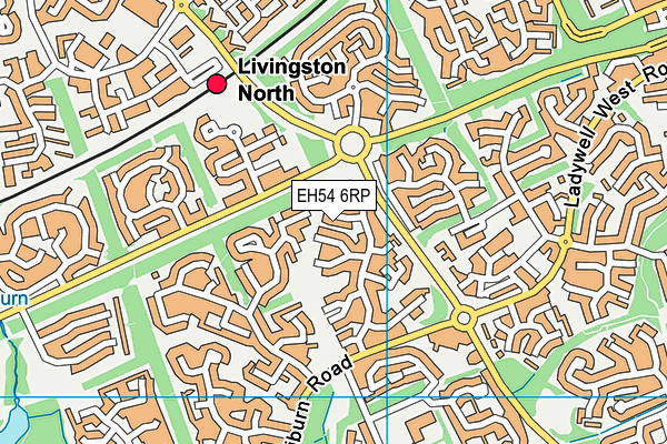 EH54 6RP map - OS VectorMap District (Ordnance Survey) EH54 6RP map - OS VectorMap District (Ordnance Survey)