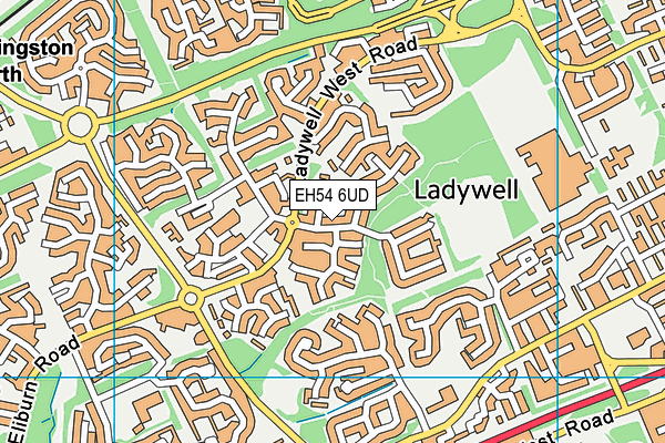 EH54 6UD map - OS VectorMap District (Ordnance Survey) EH54 6UD map - OS VectorMap District (Ordnance Survey)