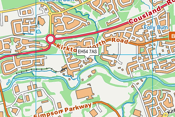 EH54 7AS map - OS VectorMap District (Ordnance Survey) EH54 7AS map - OS VectorMap District (Ordnance Survey)