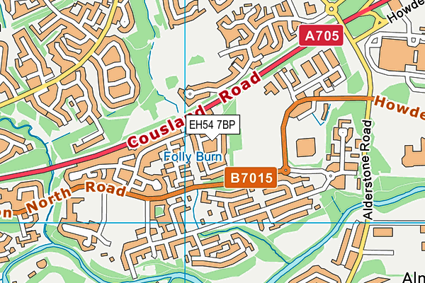 EH54 7BP map - OS VectorMap District (Ordnance Survey) EH54 7BP map - OS VectorMap District (Ordnance Survey)