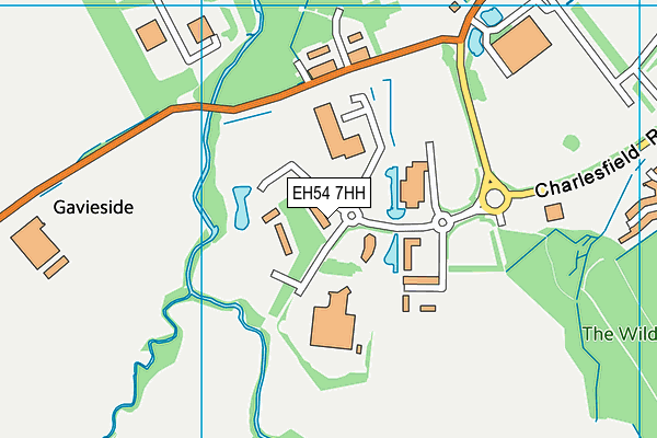 EH54 7HH map - OS VectorMap District (Ordnance Survey) EH54 7HH map - OS VectorMap District (Ordnance Survey)