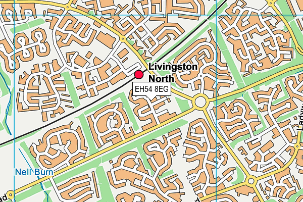 EH54 8EG map - OS VectorMap District (Ordnance Survey) EH54 8EG map - OS VectorMap District (Ordnance Survey)