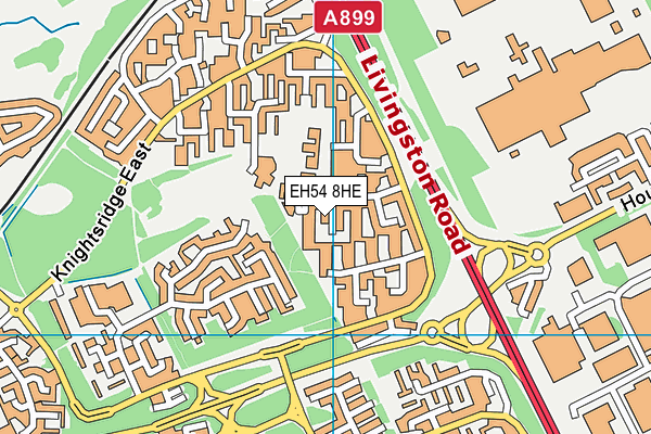 EH54 8HE map - OS VectorMap District (Ordnance Survey) EH54 8HE map - OS VectorMap District (Ordnance Survey)