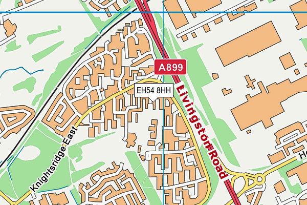 EH54 8HH map - OS VectorMap District (Ordnance Survey) EH54 8HH map - OS VectorMap District (Ordnance Survey)