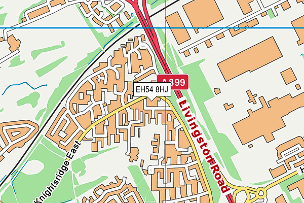 EH54 8HJ map - OS VectorMap District (Ordnance Survey) EH54 8HJ map - OS VectorMap District (Ordnance Survey)