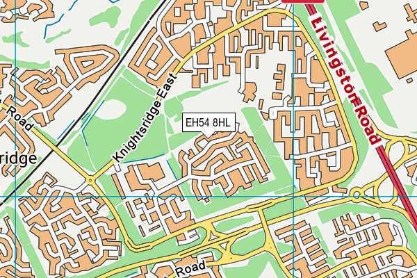 EH54 8HL map - OS VectorMap District (Ordnance Survey) EH54 8HL map - OS VectorMap District (Ordnance Survey)