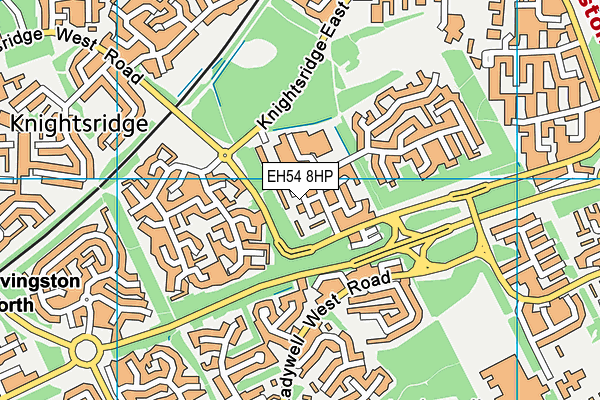 EH54 8HP map - OS VectorMap District (Ordnance Survey) EH54 8HP map - OS VectorMap District (Ordnance Survey)