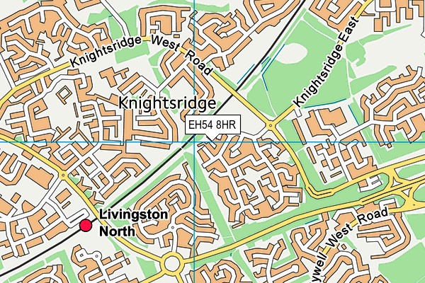 EH54 8HR map - OS VectorMap District (Ordnance Survey) EH54 8HR map - OS VectorMap District (Ordnance Survey)