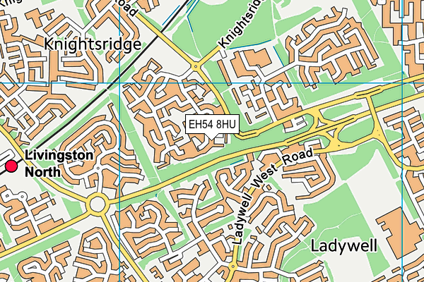 EH54 8HU map - OS VectorMap District (Ordnance Survey) EH54 8HU map - OS VectorMap District (Ordnance Survey)