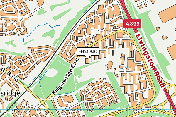 EH54 8JQ map - OS VectorMap District (Ordnance Survey) EH54 8JQ map - OS VectorMap District (Ordnance Survey)