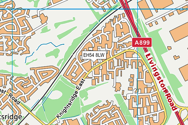 EH54 8LW map - OS VectorMap District (Ordnance Survey) EH54 8LW map - OS VectorMap District (Ordnance Survey)