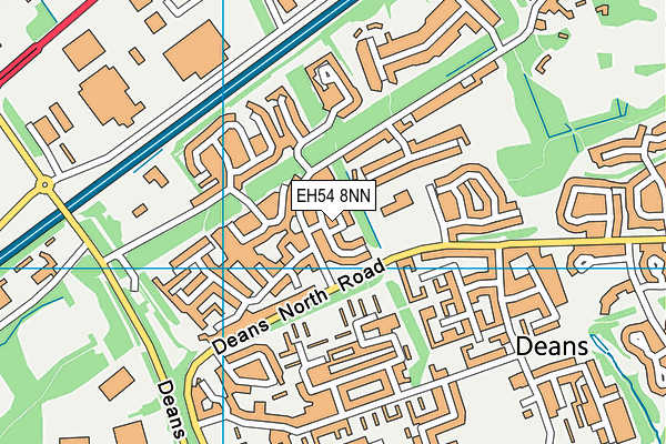 EH54 8NN map - OS VectorMap District (Ordnance Survey) EH54 8NN map - OS VectorMap District (Ordnance Survey)