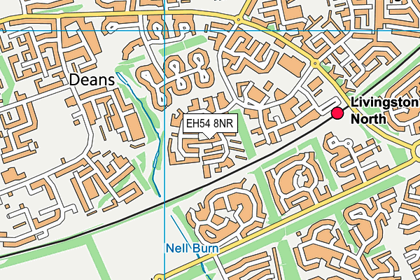 EH54 8NR map - OS VectorMap District (Ordnance Survey) EH54 8NR map - OS VectorMap District (Ordnance Survey)