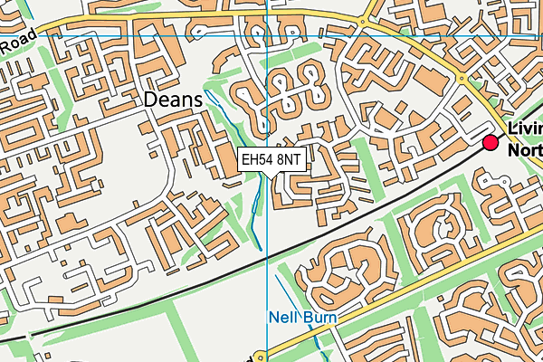 EH54 8NT map - OS VectorMap District (Ordnance Survey) EH54 8NT map - OS VectorMap District (Ordnance Survey)