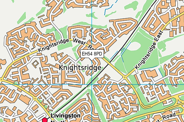 EH54 8PD map - OS VectorMap District (Ordnance Survey) EH54 8PD map - OS VectorMap District (Ordnance Survey)
