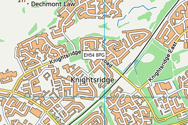 EH54 8PG map - OS VectorMap District (Ordnance Survey) EH54 8PG map - OS VectorMap District (Ordnance Survey)