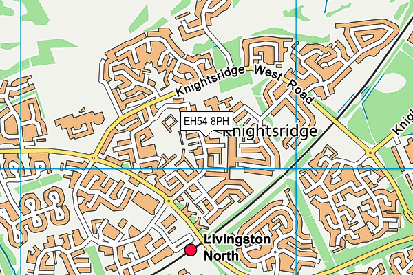 EH54 8PH map - OS VectorMap District (Ordnance Survey) EH54 8PH map - OS VectorMap District (Ordnance Survey)