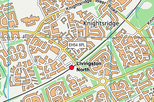 EH54 8PL map - OS VectorMap District (Ordnance Survey) EH54 8PL map - OS VectorMap District (Ordnance Survey)