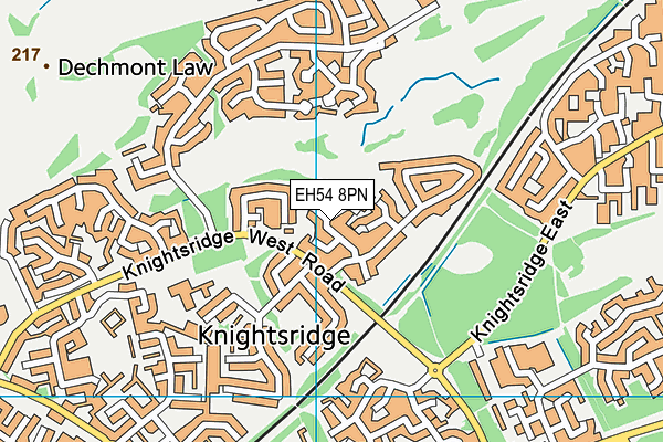 EH54 8PN map - OS VectorMap District (Ordnance Survey) EH54 8PN map - OS VectorMap District (Ordnance Survey)