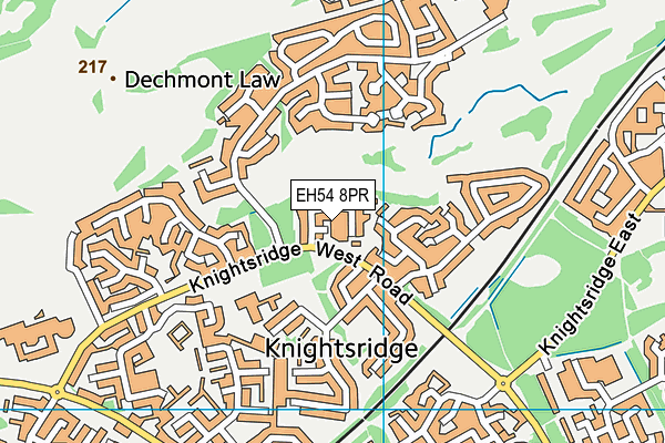 EH54 8PR map - OS VectorMap District (Ordnance Survey) EH54 8PR map - OS VectorMap District (Ordnance Survey)
