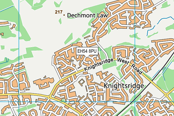 EH54 8PU map - OS VectorMap District (Ordnance Survey) EH54 8PU map - OS VectorMap District (Ordnance Survey)
