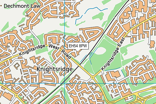 EH54 8PW map - OS VectorMap District (Ordnance Survey) EH54 8PW map - OS VectorMap District (Ordnance Survey)