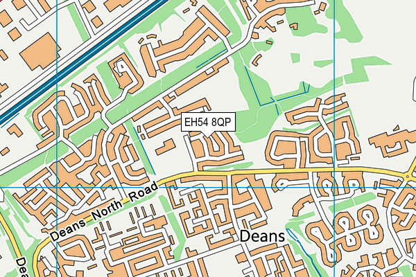 EH54 8QP map - OS VectorMap District (Ordnance Survey) EH54 8QP map - OS VectorMap District (Ordnance Survey)