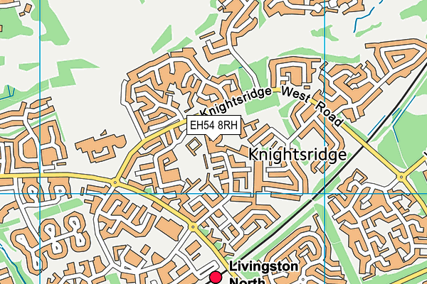 EH54 8RH map - OS VectorMap District (Ordnance Survey) EH54 8RH map - OS VectorMap District (Ordnance Survey)