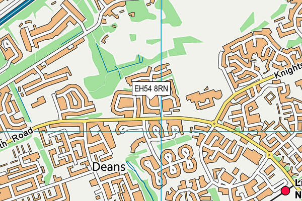 EH54 8RN map - OS VectorMap District (Ordnance Survey) EH54 8RN map - OS VectorMap District (Ordnance Survey)