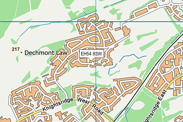EH54 8SW map - OS VectorMap District (Ordnance Survey) EH54 8SW map - OS VectorMap District (Ordnance Survey)