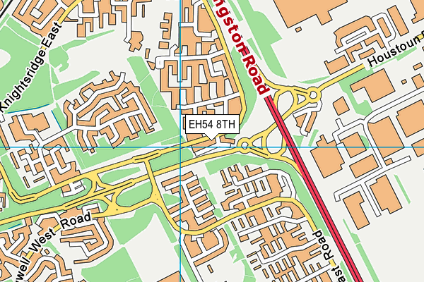 EH54 8TH map - OS VectorMap District (Ordnance Survey) EH54 8TH map - OS VectorMap District (Ordnance Survey)