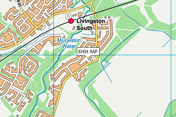 EH54 9AP map - OS VectorMap District (Ordnance Survey) EH54 9AP map - OS VectorMap District (Ordnance Survey)