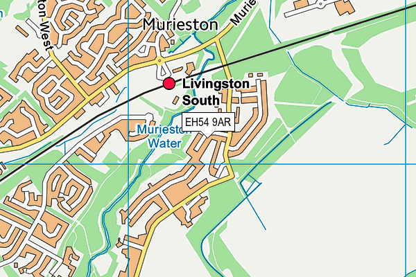 EH54 9AR map - OS VectorMap District (Ordnance Survey) EH54 9AR map - OS VectorMap District (Ordnance Survey)