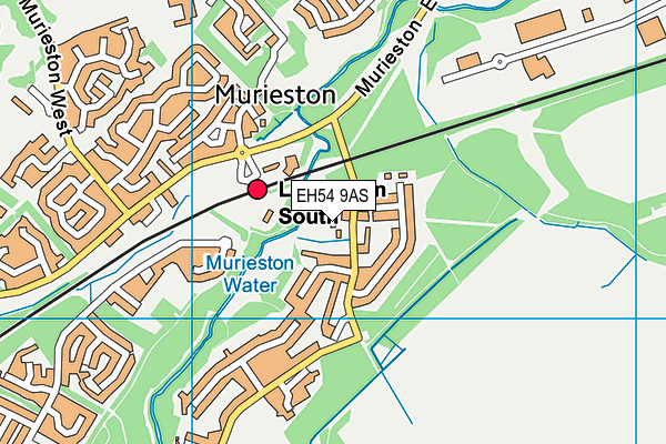 EH54 9AS map - OS VectorMap District (Ordnance Survey) EH54 9AS map - OS VectorMap District (Ordnance Survey)