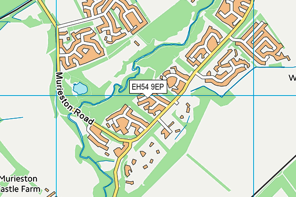 EH54 9EP map - OS VectorMap District (Ordnance Survey) EH54 9EP map - OS VectorMap District (Ordnance Survey)