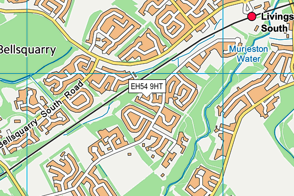 EH54 9HT map - OS VectorMap District (Ordnance Survey) EH54 9HT map - OS VectorMap District (Ordnance Survey)
