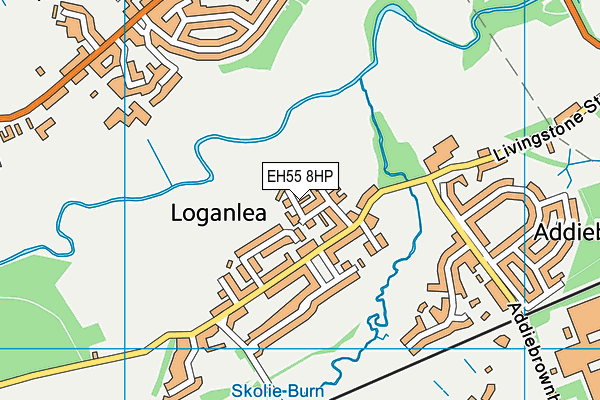 EH55 8HP map - OS VectorMap District (Ordnance Survey) EH55 8HP map - OS VectorMap District (Ordnance Survey)