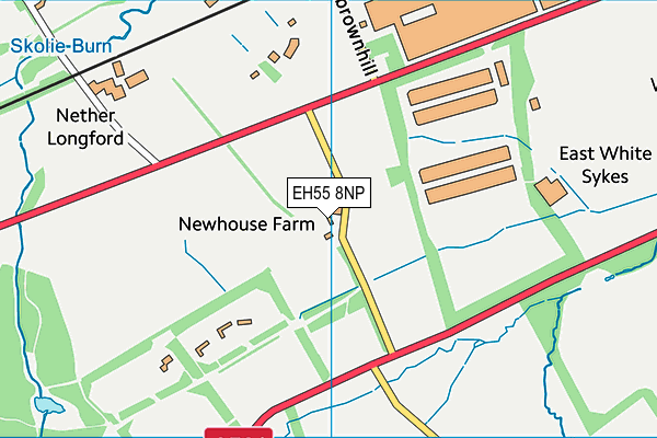 EH55 8NP map - OS VectorMap District (Ordnance Survey) EH55 8NP map - OS VectorMap District (Ordnance Survey)