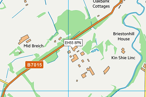 EH55 8PN map - OS VectorMap District (Ordnance Survey) EH55 8PN map - OS VectorMap District (Ordnance Survey)