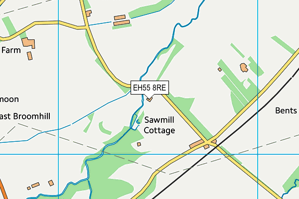 EH55 8RE map - OS VectorMap District (Ordnance Survey) EH55 8RE map - OS VectorMap District (Ordnance Survey)