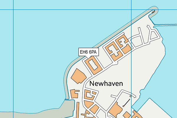 EH6 6PA map - OS VectorMap District (Ordnance Survey) EH6 6PA map - OS VectorMap District (Ordnance Survey)