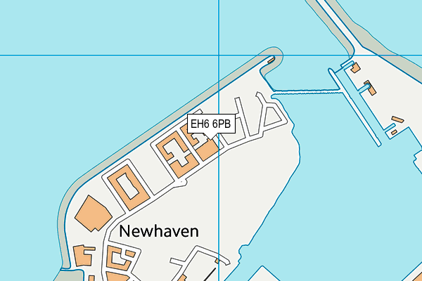 EH6 6PB map - OS VectorMap District (Ordnance Survey) EH6 6PB map - OS VectorMap District (Ordnance Survey)