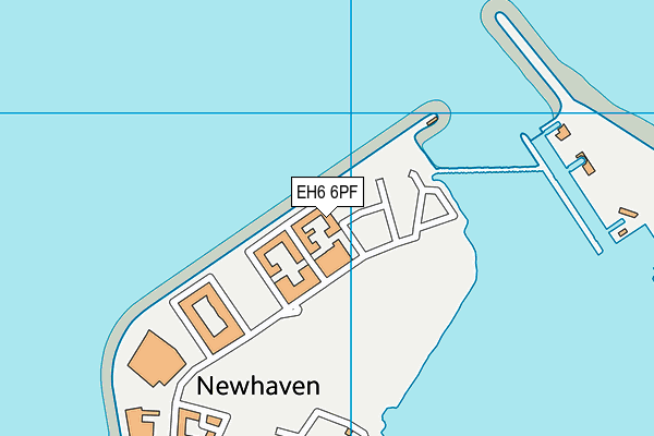 EH6 6PF map - OS VectorMap District (Ordnance Survey) EH6 6PF map - OS VectorMap District (Ordnance Survey)