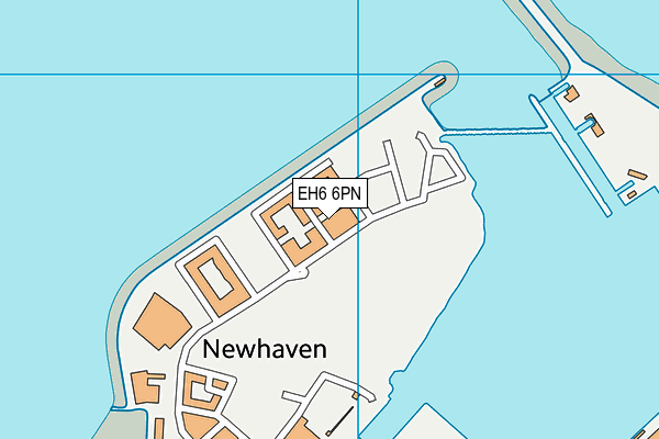 EH6 6PN map - OS VectorMap District (Ordnance Survey) EH6 6PN map - OS VectorMap District (Ordnance Survey)