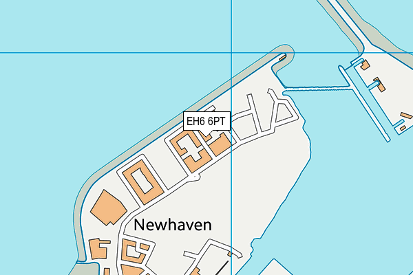 EH6 6PT map - OS VectorMap District (Ordnance Survey) EH6 6PT map - OS VectorMap District (Ordnance Survey)