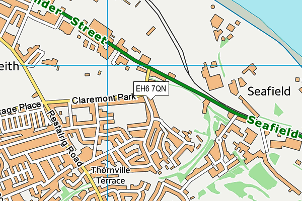 EH6 7QN map - OS VectorMap District (Ordnance Survey) EH6 7QN map - OS VectorMap District (Ordnance Survey)