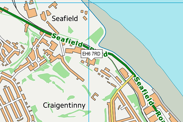 EH6 7RD map - OS VectorMap District (Ordnance Survey) EH6 7RD map - OS VectorMap District (Ordnance Survey)